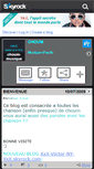 Mobile Screenshot of choum-musique.skyrock.com