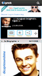 Mobile Screenshot of club-leodicaprio.skyrock.com