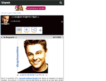 Tablet Screenshot of club-leodicaprio.skyrock.com