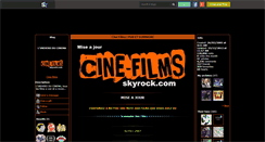 Desktop Screenshot of cine-films.skyrock.com