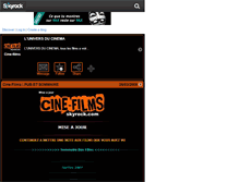 Tablet Screenshot of cine-films.skyrock.com