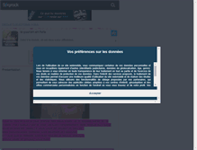 Tablet Screenshot of le-yuuram-en-folie.skyrock.com