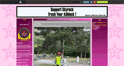 Desktop Screenshot of istres-sport-vtt.skyrock.com