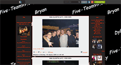 Desktop Screenshot of five-team99.skyrock.com