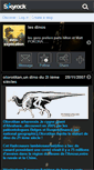 Mobile Screenshot of dino-explication.skyrock.com