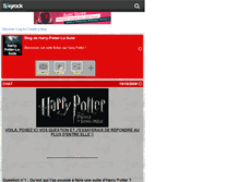 Tablet Screenshot of harry-potter-la-suite.skyrock.com