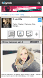 Mobile Screenshot of camille-brodel.skyrock.com
