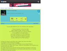Tablet Screenshot of fictions-harrypotter.skyrock.com
