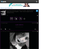 Tablet Screenshot of darkness-and-love.skyrock.com