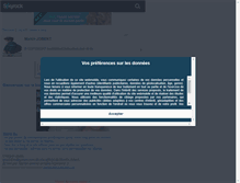 Tablet Screenshot of martinjobertofficiel.skyrock.com