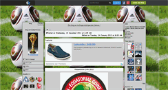 Desktop Screenshot of football-breves.skyrock.com