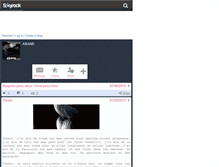 Tablet Screenshot of abane.skyrock.com