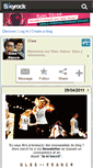 Mobile Screenshot of glee--france.skyrock.com