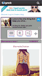 Mobile Screenshot of eternellecitation.skyrock.com