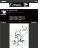 Tablet Screenshot of dessinamoimangas.skyrock.com