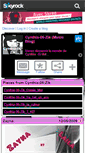 Mobile Screenshot of cynthia-06-zik.skyrock.com