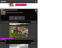 Tablet Screenshot of elodie-camprock.skyrock.com