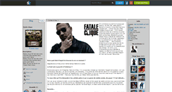 Desktop Screenshot of fatale-clique.skyrock.com