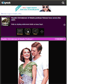 Tablet Screenshot of hayden-natalie.skyrock.com