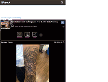 Tablet Screenshot of alain-tattoo.skyrock.com