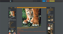 Desktop Screenshot of lovetigres.skyrock.com