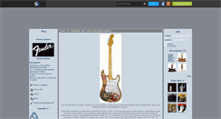 Desktop Screenshot of fender-guitares.skyrock.com