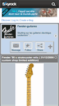 Mobile Screenshot of fender-guitares.skyrock.com