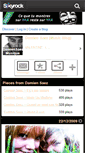 Mobile Screenshot of damiensaez-musique.skyrock.com