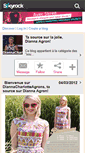Mobile Screenshot of diannacharlotteagrons.skyrock.com