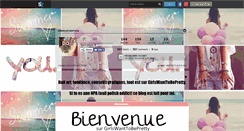 Desktop Screenshot of girlswanttobepretty.skyrock.com