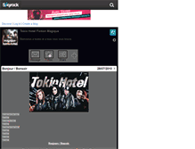 Tablet Screenshot of fic-magique-tokio-hotel.skyrock.com