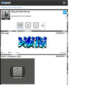 Tablet Screenshot of dimitri-the-rap.skyrock.com