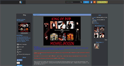 Desktop Screenshot of mjdiscographie.skyrock.com