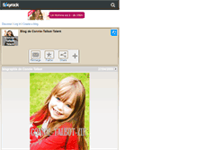 Tablet Screenshot of connie-talbot-talent.skyrock.com