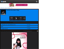 Tablet Screenshot of carolinerosemusic.skyrock.com