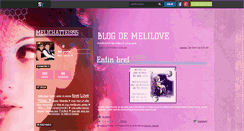 Desktop Screenshot of melichatte1995.skyrock.com