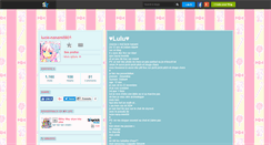 Desktop Screenshot of lucie-nanami5931.skyrock.com