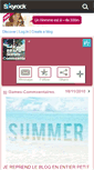Mobile Screenshot of games-commxentaires.skyrock.com