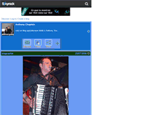 Tablet Screenshot of anthonychaplain.skyrock.com