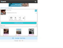 Tablet Screenshot of coralie-76.skyrock.com