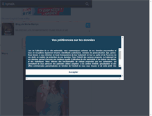 Tablet Screenshot of mxlle-marion.skyrock.com