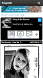 Mobile Screenshot of beblonde.skyrock.com