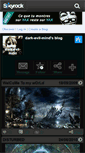 Mobile Screenshot of dark-evil-mind.skyrock.com