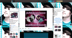 Desktop Screenshot of justinbiebermiworld.skyrock.com
