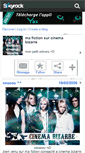 Mobile Screenshot of fiiction-cinema-bizarre.skyrock.com