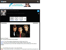 Tablet Screenshot of fiction-green-day.skyrock.com