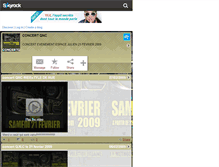 Tablet Screenshot of concertqnc.skyrock.com