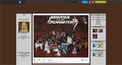 Desktop Screenshot of creanimation.skyrock.com