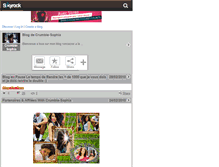 Tablet Screenshot of crumble-sophia.skyrock.com