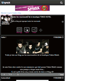 Tablet Screenshot of boutique-tokio-hotel.skyrock.com